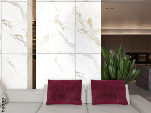 Керамогранит Buono Ceramica Marble Аletta Glossy арт. M4406P (60x120) полированный